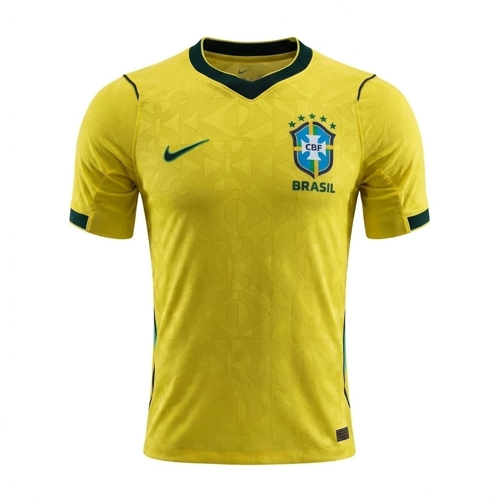 Camisa do Brasil — detalhe frontal